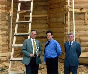 В связи с предстоящим возведением в Германии русского правоославного храма Москву посетил обербургомистр Магдебурга. Фото: С. Титова Официальный сайт Русской Православной Церкви /