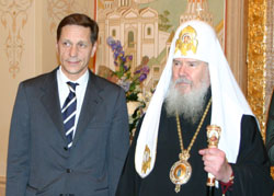 В Храме Христа Спасителя состоялась церемония поздравления Предстоятеля Русской Православной Церкви с Днем тезоименитства. Фото Службы коммуникации ОВЦС МП.Официальный сайт Русской Православной Церквиhttp://www.mospat.ru