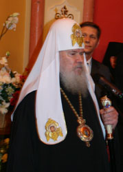 В Храме Христа Спасителя состоялась церемония поздравления Предстоятеля Русской Православной Церкви с Днем тезоименитства. Фото Службы коммуникации ОВЦС МП.Официальный сайт Русской Православной Церквиhttp://www.mospat.ru