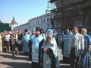 В московский Свято-Данилов монастырь принесена Феодоровская икона Божией Матери/