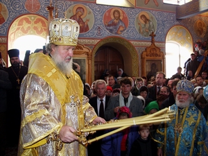 В ходе визита в Кемеровскую епархию митрополит Смоленский и Калининградский Кирилл посетил Киселевск. Официальный сайт Русской Православной Церкви /