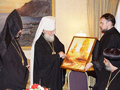 Metropolitan Kirill visits the USA.  Foto: Orthodox Church in America.  http://www.russianchurchusa.org