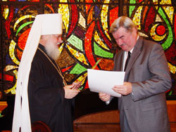 Metropolitan Kirill visits the USA.  Foto: Orthodox Church in America.  http://www.russianchurchusa.org