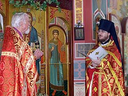 16 мая 2004 года в Свято-Николаевском соборе города Вашингтона Православной Церкви в Америке состоялось торжественное празднование 85-тилетнего юбилея почетного настоятеля этого храма, заслуженного профессора русского языка и литературы Джорджтаунского университета протоиерея Димитрия Григорьева. Фото: Официального сайта Православной Церкви в Америке. 