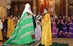 30 января 2005 года, в Неделю 35-ю по Пятидесятнице,за Божественной литургией в Кафедральном соборном храме Христа Спасителя Святейший Патриарх Московский и всея Руси Алексий II совершил хиротонию архимандрита Савватия (Антонова) во епископа Алатырского, викария Чебоксарской епархии.Фото Службы коммуникации ОВЦС МП.Официальный сайт Русской Православной Церквиhttp://www.mospat.ru