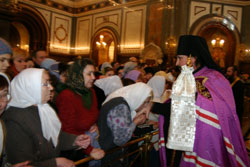 30 января 2005 года, в Неделю 35-ю по Пятидесятнице,за Божественной литургией в Кафедральном соборном храме Христа Спасителя Святейший Патриарх Московский и всея Руси Алексий II совершил хиротонию архимандрита Савватия (Антонова) во епископа Алатырского, викария Чебоксарской епархии.Фото Службы коммуникации ОВЦС МП.Официальный сайт Русской Православной Церквиhttp://www.mospat.ru