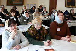 Курсы организованы по благословению председателя Отдела внешних церковных связей Московского Патриархата митрополита Смоленского и Калининградского Кирилла для руководителей и сотрудников епархиальных паломнических служб.Официальный сайт Русской Православной Церквиhttp://www.mospat.ru