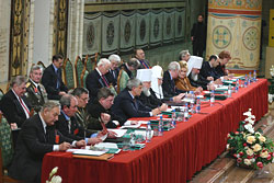 9 марта 2005 года по благословению Святейшего Патриарха Московского и всея Руси Алексия II начал работу Всемирный Русский Народный Собор.Фото Службы коммуникации ОВЦС МП.Официальный сайт Русской Православной Церквиhttp://www.mospat.ru