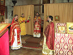 С 14 по 16 мая 2005 года в Венеции с архипастырским визитом находился архиепископ Корсунский Иннокентий.Официальный сайт Русской Православной Церквиhttp://www.mospat.ru