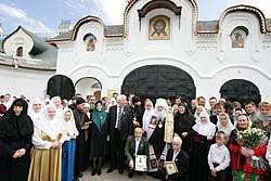 Юбилейные торжества в Михайловской слободе.Фото Пресс-службы Московской епархии.