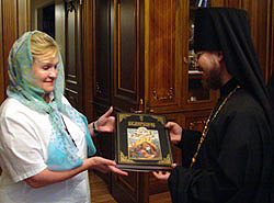 Первый заместитель Председателя Государственной Думы Федерального Собрания Российской Федерации Л.К.Слиска посетила Представительство Московского Патриархата в США.Фото: Пресс-служба Патриарших Приходов в США.http://www.russianchurchusa.org/ Официальный сайт Русской Православной Церквиhttp://www.mospat.ru