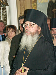 С приветственным словом к Предстоятелю Церкви обратился епископ Панкратий.Фото Службы коммуникации ОВЦС МП.Официальный сайт Русской Православной Церквиhttp://www.mospat.ru