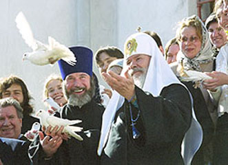 Благовещенский собор Московского Кремля. Праздник Благовещения Пресвятой Богородицы.