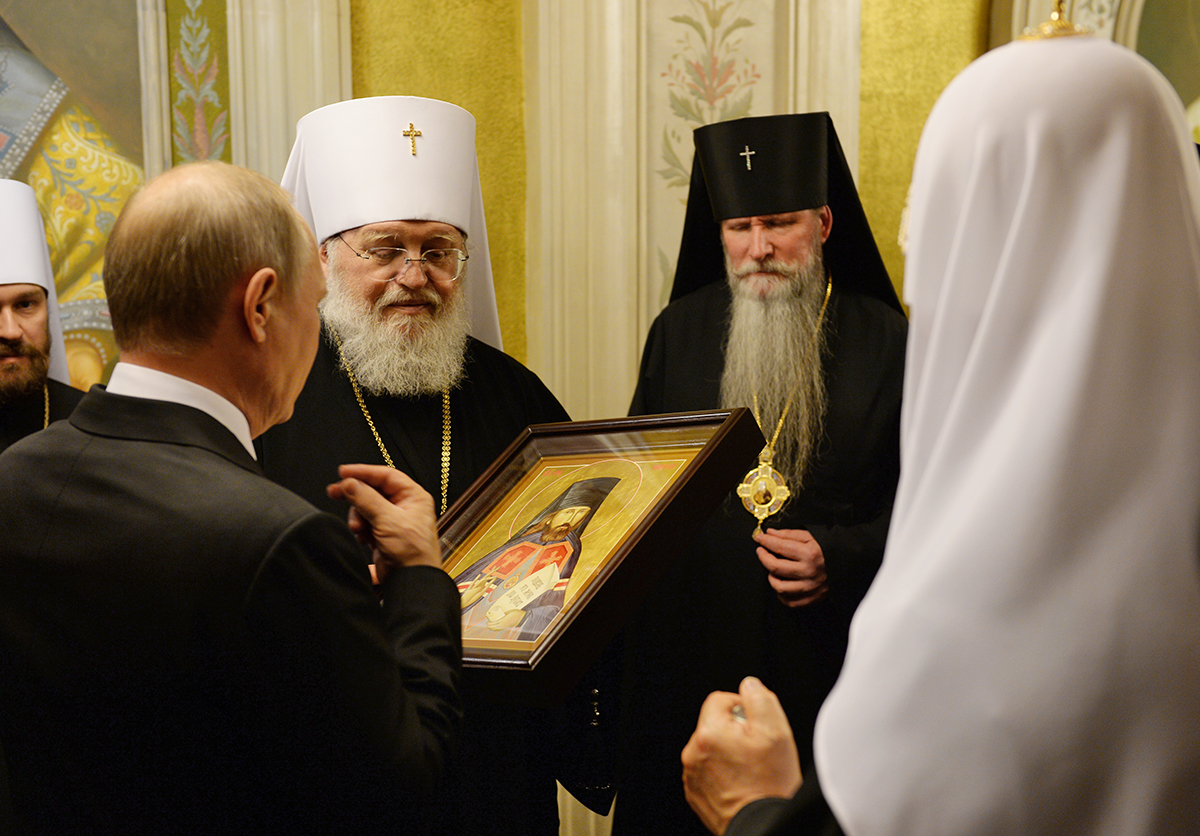 Putin news - Head of Russian church Patriarch Kirill warns 