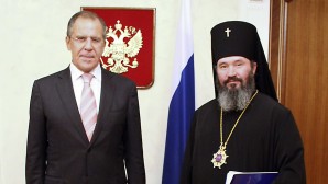 (Russian) Состоялась встреча управляющего Патриаршими приходами в США с министром иностранных дел Российской Федерации