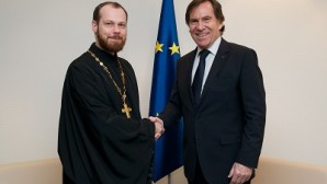 (Russian) Представитель Русской Православной Церкви в Страсбурге встретился с председателем ПАСЕ