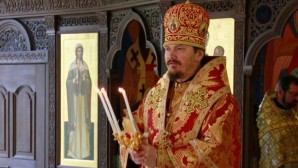 Κατάθεση θεμελίου λίθου του παρεκκλησίου Γενεθλιόυ της Θεοτόκου παρά την Ρωσική Ιερατική Σχολή Παρισίων υπό του Επισκόπου Νέστορος