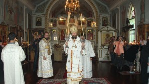 Μητροπολίτης Βολοκολάμσκ Ιλαρίωνας προεξήρχε της Θείας Λειτουργίας στον Ιερό Ναό Αγίου Νικολάου Σαν Φραγκίσκο