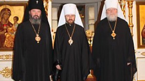 Πρόεδρος του ΤΕΕΣ επισκέφθηκε την έδρα της Αρχιερατικής Συνόδου της Υπερορίου Ρωσικής Εκκλησίας