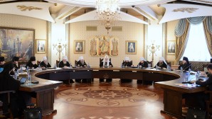 Τακτική συνεδρίαση του Ανώτατου Εκκλησιαστικού Συμβουλίου προεδρεύοντος του Αγιωτάτου Πατριάρχου Κυρίλλου