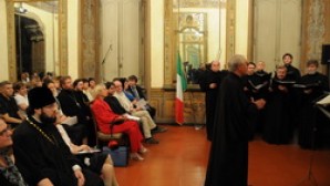 В Риме состоялся концерт хора московского Заиконоспасского монастыря