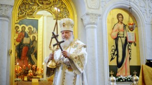 Le jour de son anniversaire, le Patriarche Cyrille a célébré la Liturgie à l’église de Tous-les-Saints-Russes, à la résidence patriarcale du monastère Saint-Daniel