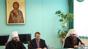 Митрополит Волоколамский Иларион принял участие в заседании Совета ректоров высших учебных заведений Нижегородской области