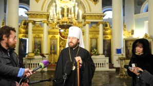 (Russian) Митрополит Волоколамский Иларион принял участие в пресс-показе объектов культурного наследия в Замоскворечье