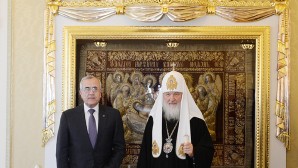 Состоялась встреча Святейшего Патриарха Кирилла с Президентом Ливана Мишелем Слейманом