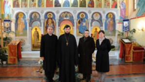 Mr. Alexander Avdeyev, Russian Ambassador to Vatican, visits Russian Church of St Catherine in Rome