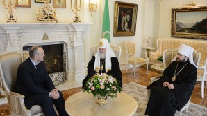Le Patriarche Cyrille rencontre le Président d’Abkhazie, Alexandre Ankvab