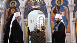 Предстоятель Православной Церкви в Америке посетил в Риме храм святой великомученицы Екатерины