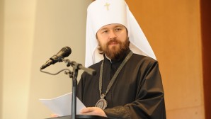 Metropolitan Hilarion of Volokolamsk speaks at the Conference on St. Augustine and World Culture