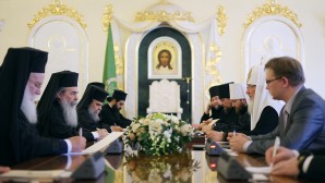 Συνάντηση των Προκαθημένων των Ορθοδόξων Εκκλησιών Ρωσίας και Ιεροσολύμων