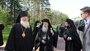 Patriarch Theophilos of Jerusalem arrives in Valamo
