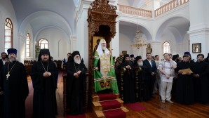 Le Patriarche Cyrille a visité l’ermitage Saint-Élie, fondé par saint Païssiy Velitchkovskiy