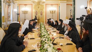 President Putin meets with heads and representatives of Local Orthodox Churches