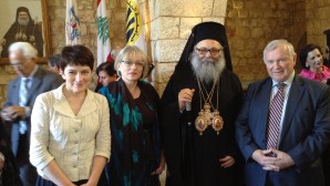 Une délégation de la Société orthodoxe impériale de Palestine a visité le Liban et rencontré le Patriarche d’Antioche