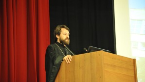 Μητροπολίτης Ιλαρίωνας έδωσε διάλεξη στο Εθνικό Ινστιτούτο Πυρηνικών Ερευνών MIFI