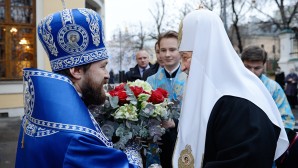 Le Primat de l’Église russe a célébré la Divine liturgie à l’église de la Vierge « Joie de tous les affligés »