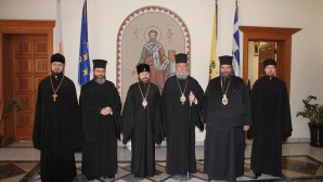 Συνάντηση του Μητροπολίτου Βολοκολάμσκ Ιλαρίωνος με τον Προκαθήμενο της Ορθοδόξου Εκκλησίας της Κύπρου