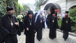 Делегация Болгарской Православной Церкви посетила Московский Сретенский монастырь