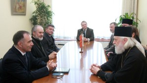 Rector of Moscow Theological Academy arrives in Macedonia
