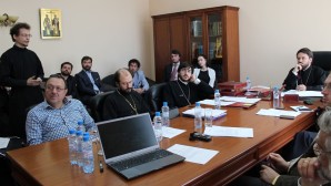 Состоялось заседание Ученого совета Общецерковной аспирантуры