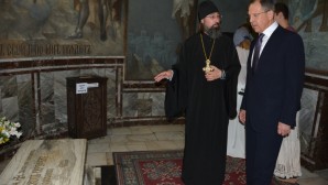 Министр иностранных дел России С.В. Лавров посетил Патриаршее Подворье в Софии