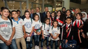 По приглашению Фонда Андрея Первозванного на отдых в Россию приехали дети-сироты из Сирии