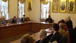 Un groupe de pèlerins allemands en visite au DREE