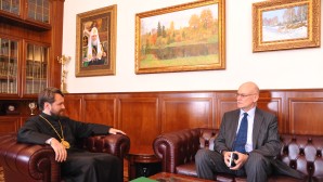 Состоялась встреча председателя ОВЦС с новоназначенным послом  России в Словакии