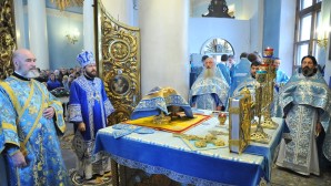 Metropolitan Hilarion officiates at the patronal feast of the church of ‘Joy of All the Afflicted’ Icon of the Mother of God