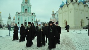 Предстоятель Православной Церкви в Америке посетил Троице-Сергиеву Лавру